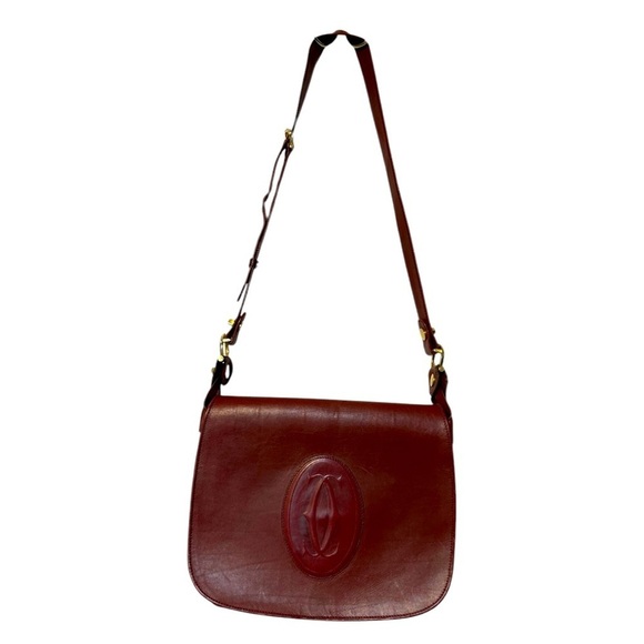 Must De Cartier shoulder bag in Bordeaux - Picture 4 of 16